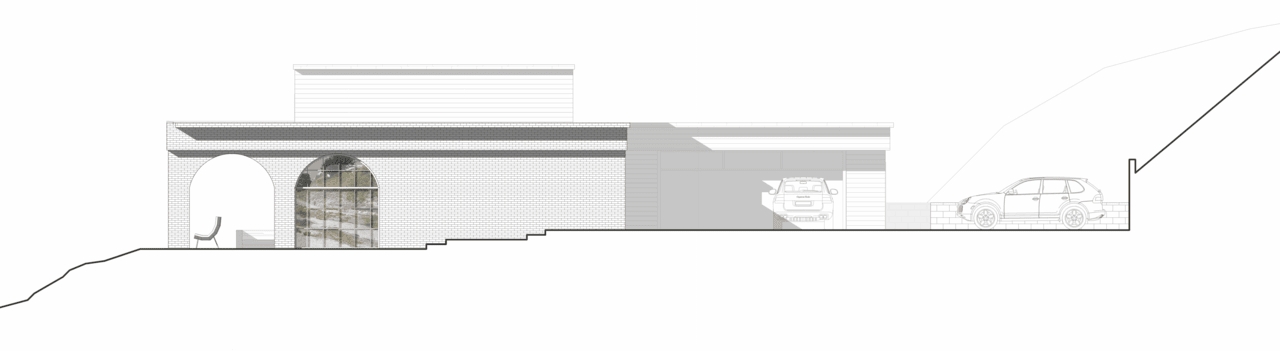 Packsaddle East Elevation