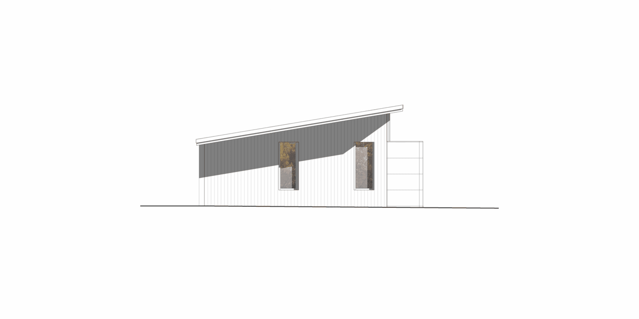 ADU Shed East Elevation