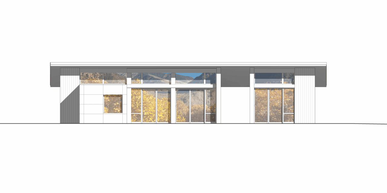 ADU Shed South Elevation