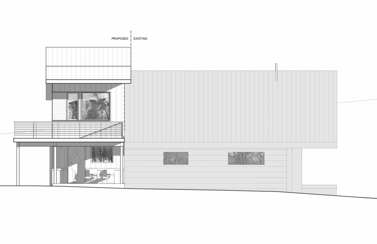 Marble Chateau South Elevation