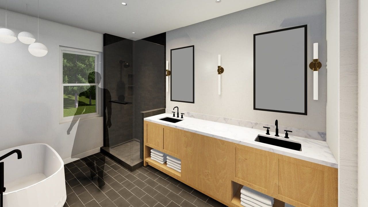 metamora bathroom flip